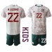 Mexico Hirving Lozano #22 Babykleding Uitshirt Kinderen WK 2022 Korte Mouwen (+ korte broeken)